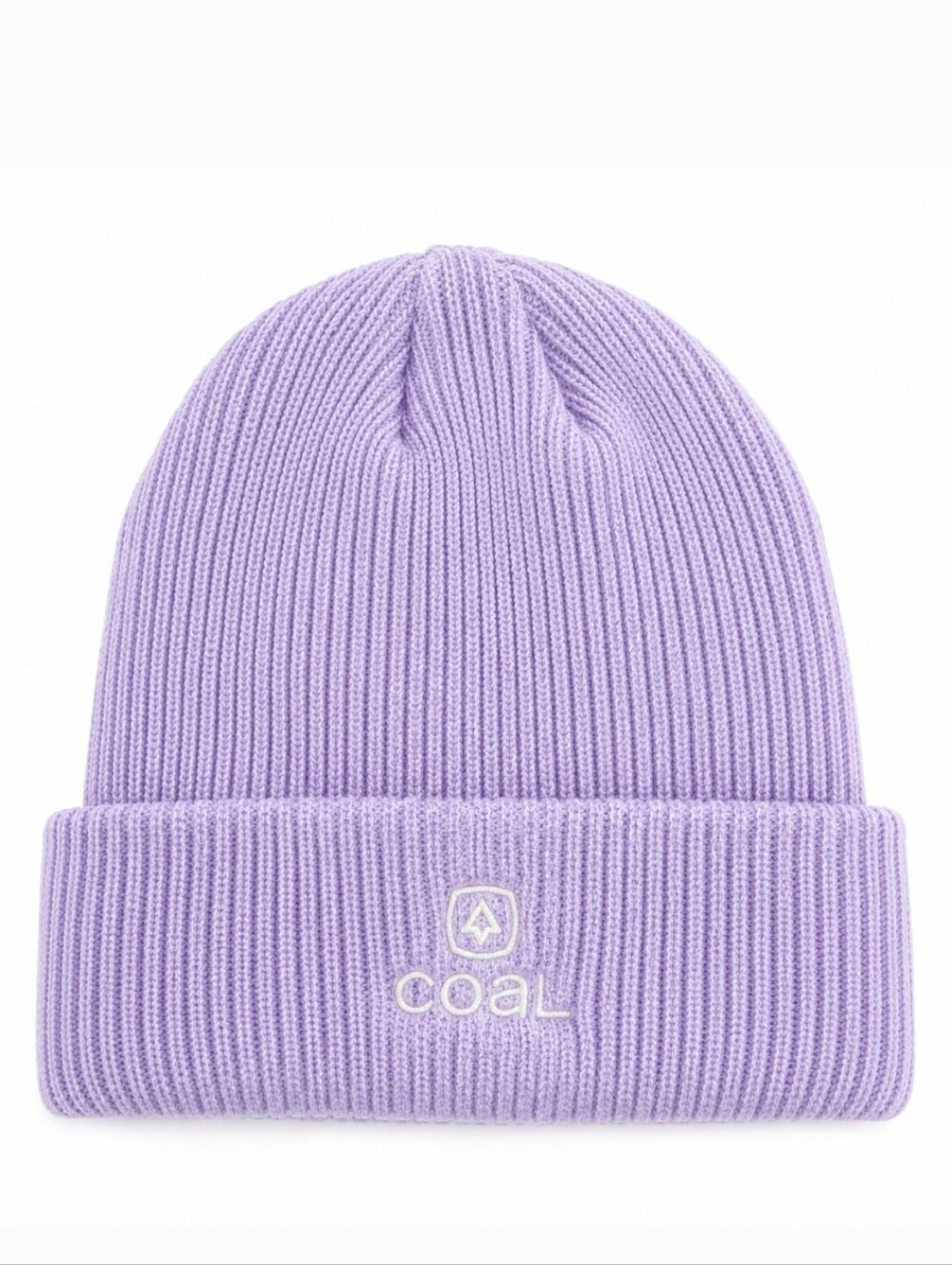 Coal The Morgan Rib Knit Beanie Lavender OSFM Winter Hat
